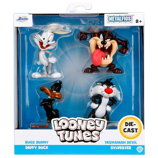 Jada Toys Looney Toons MetalFigs 2.5 Inch Mini Die-Cast Figure Four Pack